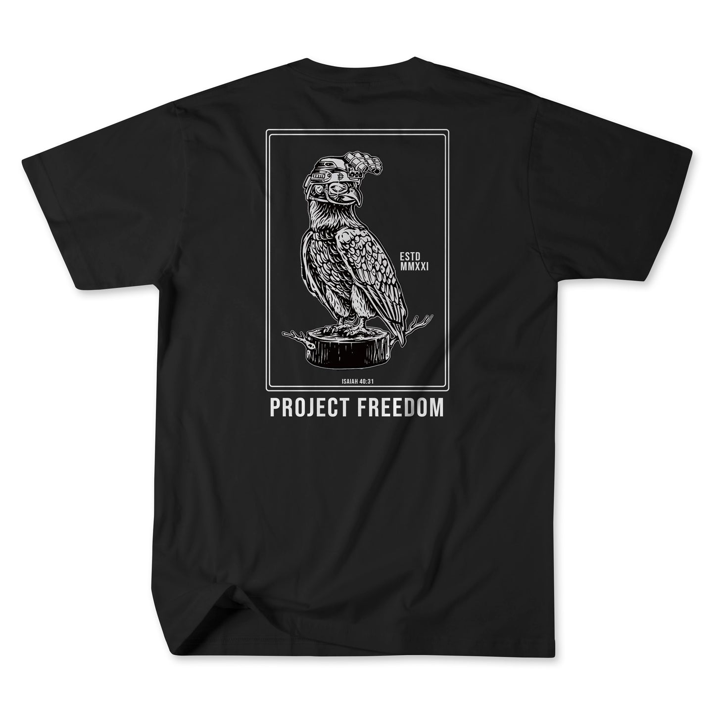 Tac-Eagle Tee - Project Freedom Clothing